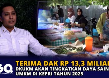 Terima DAK Rp13,3 Miliar, DKUKM Akan Tingkatkan Daya Saing UMKM Kepri Tahun 2025.