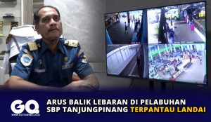 Arus Balik Lebaran di Pelabuhan SBP Tanjungpinang Terpantau Landai