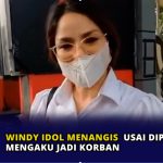Windy Idol Menangis Usai Diperiksa KPK, Mengaku Jadi Korban