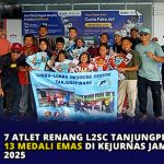 7 Atlet Renang L2SC Tanjungpinang Sabet 13 Mendali Emas di Kejurnas Jambi Open 2025