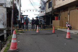 Jalan Pelantar II Ambruk, Aktivitas Pelabuhan Dialihkan ke Pelantar I