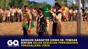 Bangun Karakter Siswa SD, Pemkab Bintan Gelar Kegiatan Perkemahan Penggalang Ceria