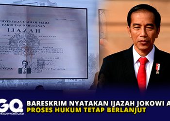 Bareskrim Nyatakan Ijazah Jokowi Asli, Proses Hukum Tetap Berlanjut.