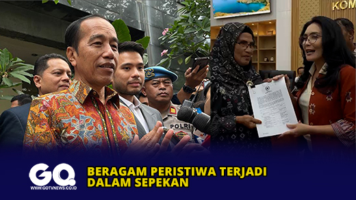 Beragam Peristiwa Terjadi dalam Sepekan.