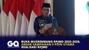 Buka Musrembang RPJMD 2025-2029, Ansar Sampaikan 5 Poin Utama Realisasi RPJMD
