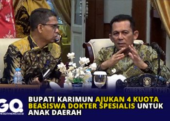 Bupati Karimun Ajukan 4 Kuota Beasiswa Dokter Spesialis untuk Anak Daerah.