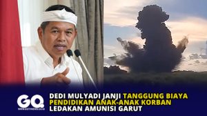 Dedi Mulyadi Janji Tanggung Biaya Pendidikan Anak-anak Korban Ledakan Amunisi Garut