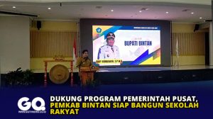 Dukung Program Pemerintah Pusat, Pemkab Bintan Siap Bangun Sekolah Rakyat