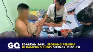 Edarkan Sabu, Seorang Pemuda di Kampung Bugis Diringkus Polisi