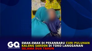 Emak-Emak di Pekanbaru Curi Puluhan Kaleng Sarden di Toko Langganan Selama Dua Tahun