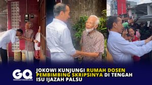 Jokowi Kunjungi Rumah Dosen Pembimbing Skripsinya di Tengah Isu Ijazah Palsu