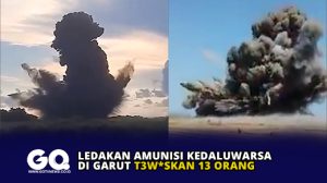 Ledakan Amunisi Kedaluwarsa di Garut Tewaskan 13 Orang