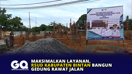 Maksimalkan Layanan, RSUD Kabupaten Bintan Bangun Gedung Rawat Jalan