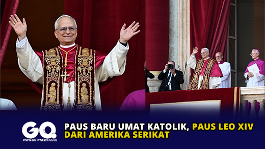 Paus Baru Umat Katolik, Paus Leo XIV dari Amerika Serikat.