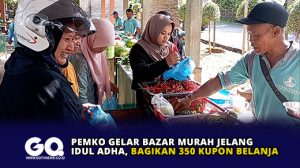 Pemko Gelar Bazar Murah Jelang Idul Adha, Bagikan 350 Kupon Belanja