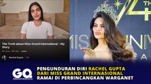 Pengunduran Diri Rachel Gupta dari Miss Grand Internasional Ramai di Perbincangkan Warganet
