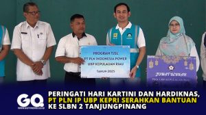 Peringati Hari Kartini dan Hardiknas, PT PLN IP UBP Kepri Serahkan Bantuan ke SLBN 2 Tanjungpinang