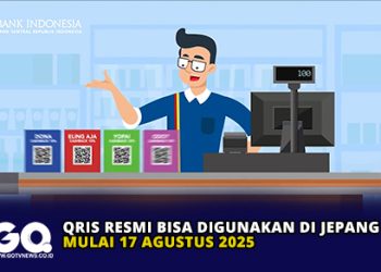 QRIS Resmi Bisa Digunakan di Jepang Mulai 17 Agustus 2025.