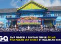 SMP Negeri 1 Bintan Timur Gelar Pelepasan 251 Siswa di Halaman Sekolah.