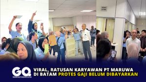 Ratusan Karyawan PT Maruwa di Batam Protes Gaji Belum dibayarkan