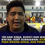 100 Hari Kerja, Bupati dan Wakil Bupati Bintan, Roby Kurniawan: Kita Fokus Pada Bidang Sosial dan Pendidikan