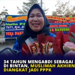 34 Tahun Mengabdi Sebagai Honorer di Bintan, Muslimah Akhirnya Diangkat Jadi PPPK