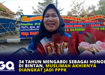 34 Tahun Mengabdi Sebagai Honorer di Bintan, Muslimah Akhirnya Diangkat Jadi PPPK