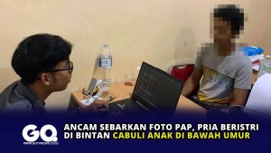 Ancam Sebarkan Foto PAP, Pria Beristri di Bintan Cabuli Anak di Bawah Umur