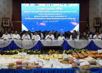 BNN dan Bea Cukai Berhasil Ungkap 172 Kasus Narkotika dalam 3 Bulan