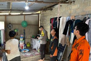 Tiga Rumah di Desa Penaga Bintan Rusak Dihantam Angin Kencang