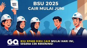 BSU Rp600 Ribu Cair Mulai Hari Ini, Segera Cek Rekening!