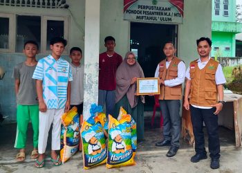 Baznas Kepri Salurkan 611 Kg Beras Fidyah ke 4 Panti Asuhan Tanjungpinang-Bintan
