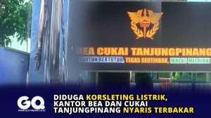 Diduga Korsleting Listrik, Kantor Bea dan Cukai Tanjungpinang Nyaris Terbakar