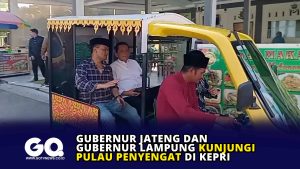 Gubernur Jateng dan Gubernur Lampung Kunjungi Pulau Penyengat di Kepri