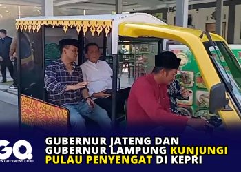 Gubernur Jateng dan Gubernur Lampung Kunjungi Pulau Penyengat di Kepri.