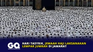 Hari Tasyrik, Jemaah Haji Laksanakan Lempar Jumrah di Jamarat
