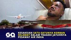Kesaksian Satu-satunya Korban Selamat dalam Tragedi Jatuhnya Pesawat Air India