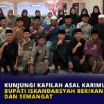Kunjungi Kafilah Asal Karimun, Bupati Iskandarsyah Berikan Motivasi dan Semangat