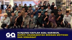 Kunjungi Kafilah Asal Karimun, Bupati Iskandarsyah Berikan Motivasi dan Semangat