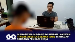 Mahasiswa Magang di Bintan Lakukan Tindak Asusila Sesama Jenis Terhadap Seorang Pencari Kerja