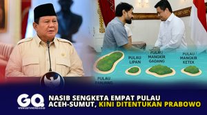 Nasib Sengketa Empat Pulau Aceh-Sumut, Kini Ditentukan Prabowo