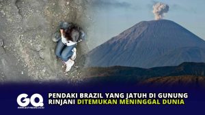 Pendaki Brazil yang Jatuh di Gunung Rinjani ditemukan Meninggal Dunia