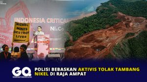 Polisi Bebaskan Aktivis Tolak Tambang Nikel di Raja Ampat