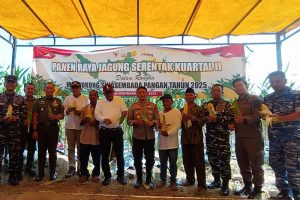 Polresta Tanjungpinang Panen Raya Jagung Dukung Swasembada Pangan 2025