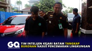 Tim Intelijen Kejari Batam Tangkap Buronan Kasus Pencemaran Lingkungan