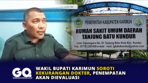 Wakil Bupati Karimun Soroti Kekurangan Dokter, Penempatan Akan Dievaluasi