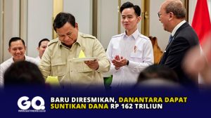 Baru Diresmikan, Danantara Dapat Suntikan Dana Rp 162 Triliun
