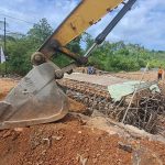 Gorong-Gorong Amblas di Ekang Anculai, Warga Harap Perbaikan Segera Rampung