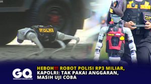 Heboh Robot Polisi Rp3 Miliar, Kapolri: Tak Pakai Anggaran, Masih Uji Coba