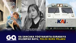 KA Sancaka Yogyakarta-Surabaya Dilempar Batu, Polisi Buru Pelaku